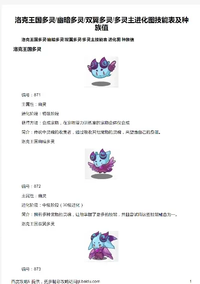 洛克王国幽暗多灵-洛克王国幽暗多灵冒险指南